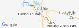 Ciudad Acuna map